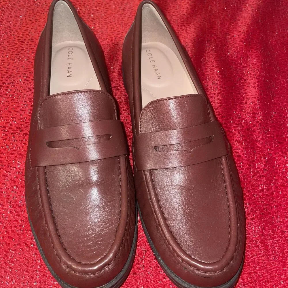Cole Haan Grand Slam  Penny Women’s Loafers in Mahogany US 10B MSRP: $165